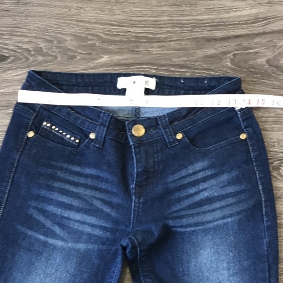 Nwot Jalate low rise Jeans dark wash bootcut jewel - Picture 10 of 12